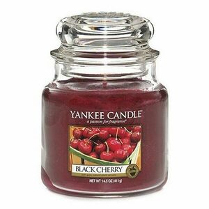 YANKEE CANDLE 1129752 SVIECKA BLACK CHERRY/STREDNA vyobraziť