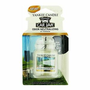 YANKEE CANDLE 1220878E VONA DO AUTA CLEAN COTTON/ULTIMATE vyobraziť