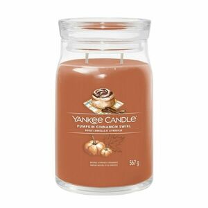 YANKEE CANDLE 1759265E PUMPKIN CINNAMON SWIRL SIG SVIECKA VELKA vyobraziť