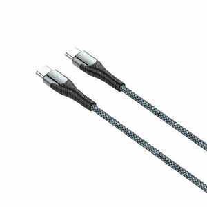 COLORWAY KABEL TYPE-C - TYPE-C (PD FAST CHARGING 65W) 3.0А 1M, SEDY (CW-CBPDCC040-GR) vyobraziť