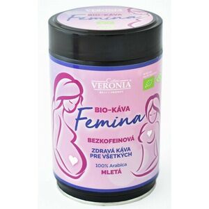 VERONIA FEMINA BEZKOFEINOVA BIO 250G MLETA KAVA vyobraziť