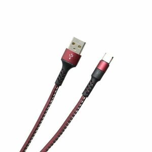 MOBILNET KAB-0117-USB-TYPEC DATOVY KABEL USB-C BORDOVY, 2A, 1 M, TPU vyobraziť