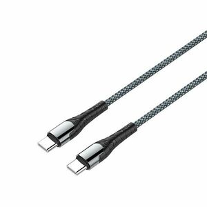 COLORWAY KABEL TYPE-C - TYPE-C (PD FAST CHARGING 65W) 3.0А 2M, SEDY (CW-CBPDCC039-GR) vyobraziť