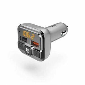 HAMA 201631 BLUETOOTH FM TRANSMITTER PRE AUTORADIO, 2X USB PORT, MSD vyobraziť