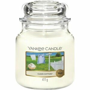 YANKEE CANDLE 1010729E SVIECKA CLEAN COTTON/STREDNA vyobraziť