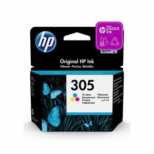 HP 305, 3FAREBNA INK KAZETA, 3YM60AE vyobraziť