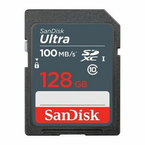 SANDISK ULTRA 128GB SDXC MEMORY CARD 100MB/S vyobraziť