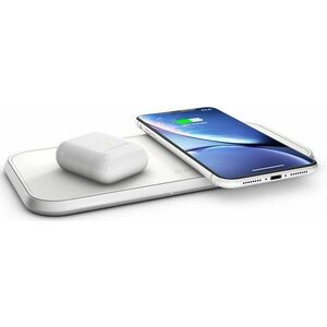 ZENS ALUMINIUM DUAL WIRELESS CHARGER 10W WHITE ZEDC04W vyobraziť