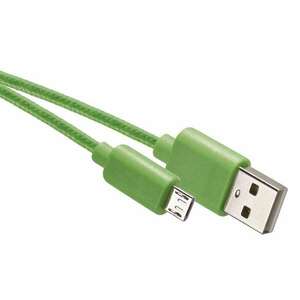 EMOS SM7006G TEXT. KABEL USB 2.0 A/M - MICRO B/M 1M ZELENY vyobraziť