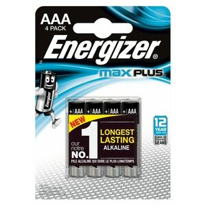 ENERGIZER MAX PLUS LR03/4 MIKROTUZKOVE BATERIE, 4KS vyobraziť