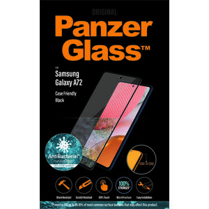 PANZERGLASS PRE SAMSUNG GALAXY A72, TVRDENE SKLO CASE FRIENDLY AB CIERNA 7255 vyobraziť