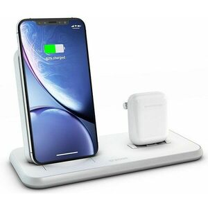 ZENS STAND+DOCK ALUMINIUM WIRELESS CHARGER - WHITE ZEDC06W vyobraziť