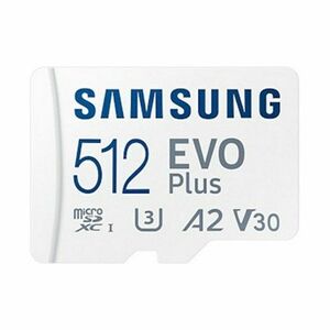 SAMSUNG EVO PLUS SDXC KARTA 512GB CLASS 10 + ADAP MB-MC512KA/EU vyobraziť