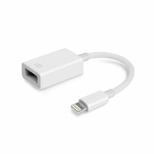 MOBILNET DAD-0098-OTG-LIGHT BIELY OTG LIGHTNING ADAPTER KABEL, EKO BALENIE vyobraziť