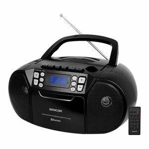 SENCOR SPT 3907 B CD PLAYER/FM/BT/TAPE vyobraziť