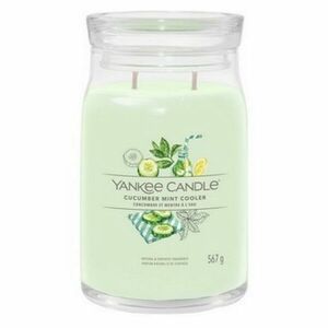 YANKEE CANDLE SIGNATURE CUCUMBER MINT COOLER 567 G vyobraziť