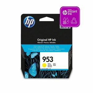 HP ORIGINAL INK F6U14AE, YELLOW, 700STR., 10ML, HP 953, HP OJ PRO vyobraziť