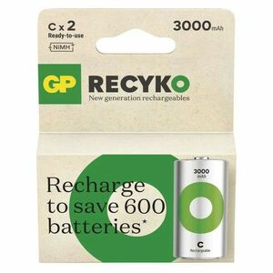 GP NABIJACIA BATERIA RECYKO 3000 C (HR14) 2PP, B2533 vyobraziť