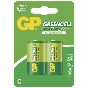 GP BATERIE GREENCELL C, 2KS BLISTER, B1231 vyobraziť