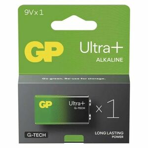 GP B03511 ULTRA PLUS 6LF22 ALKALICKA BATERIA (9V), 1 KS vyobraziť