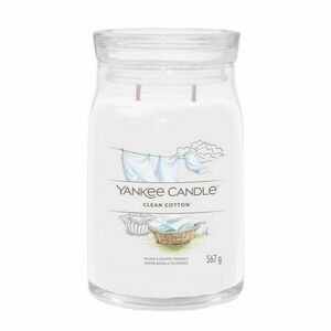 YANKEE CANDLE 1630644E SIGNATURE CLEAN COTTON 567G vyobraziť