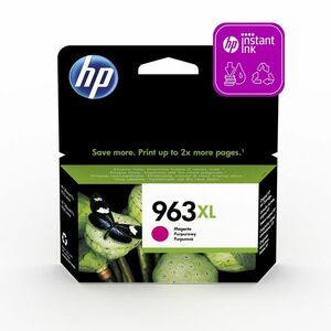 HP ORIGINAL INK 3JA28AE, HP 963XL, MAGENTA, 1600STR., 22.92ML, HIGH CAPACITY, HP OFFICEJET PRO vyobraziť