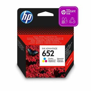 HP 652 ORIGINAL ATRAMENT F6V24AE, COLOR, 200 STRAN vyobraziť