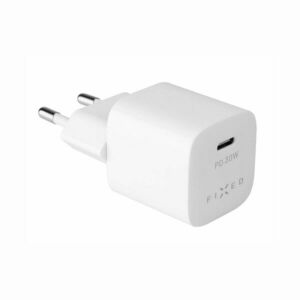 FIXED FIXC30M-C-WH SIETOVA NABIJACKA MINI S USB-C VYSTUPOM A PODPOROU PD, 30W, BIELA vyobraziť