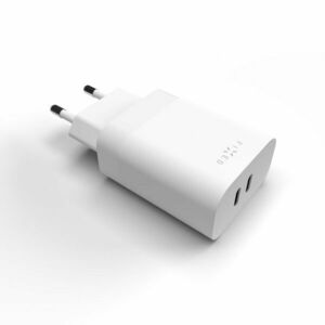 FIXED FIXC35-2C-WH SIETOVA NABIJACKA S 2X USB-C VYSTUPOM, PODPORA PD, 35W, BIELA vyobraziť