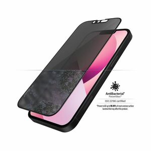 PANZERGLASS - PRE IPHONE 13 MINI TVRDENE SKLO CASE FRIENDLY PRIVACY AB CIERNA vyobraziť