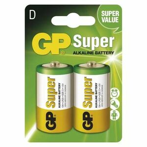 GP ALKALICKA BATERIA SUPER LR20 (D) vyobraziť