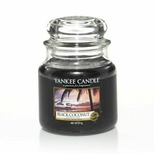 YANKEE CANDLE 1254004E SVIECKA BLACK COCONUT/STREDNA vyobraziť