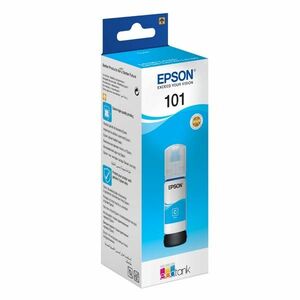 EPSON ORIGINAL INK C13T03V24A, 101, CYAN, 70ML, EPSON ECOTANK L6160, L6170, L6190, L4150, L4160 vyobraziť