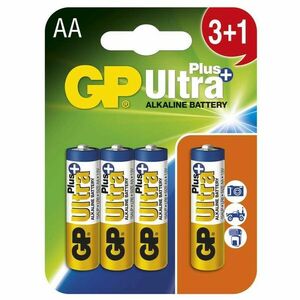 GP AA ULTRA PLUS GP 15AUP, 3+1KS BLISTER, B1721N vyobraziť