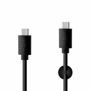 FIXED FIXD-CC-BK DATOVY A NABIJACI KABEL S KONEKTORMI USB-C/USB-C A PODP. PD, 1 M, USB 2.0, CIERNY vyobraziť