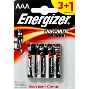 ENERGIZER BASE MIKROTUZKA AAA 3+1 vyobraziť