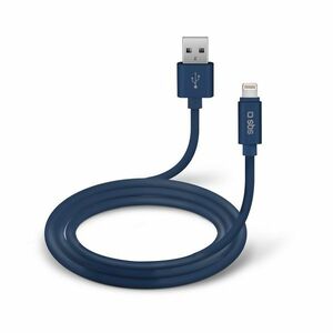 SBS KABEL POLO USB/MFI LIGHTNING SILIKONOVY, 1.5 M, MODRA, TECABLPOLOLIGB vyobraziť