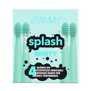 VITAMMY SPLASH, NAHRADNE NASADY NA ZUBNE KEFKY SPLASH, MATOVA, 4 KS vyobraziť