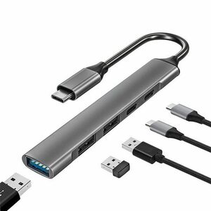 SOLIGHT SSH1101 5V1 USB-C HUB vyobraziť