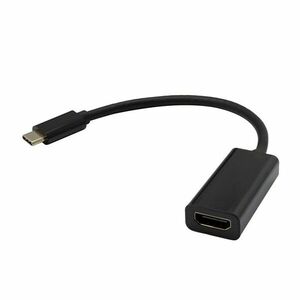 MOBILNET DAD-0134-30H-HDMIC CIERNY TYPE-C NA HDMI (F) 4K 30HZ 20CM ADAPTER vyobraziť