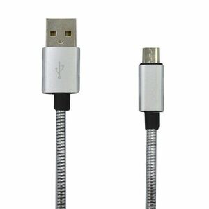 MOBILNET KAB-0060-USB-MICRO KABEL MICRO USB 2A 1M STRIEBORNY vyobraziť