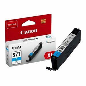 CANON CLI571C XL ORIGINAL ATRAMENT, CYAN, 11ML, HIGH CAPACITY vyobraziť