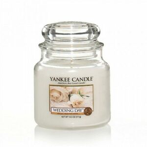 YANKEE CANDLE 114438 WEDDING DAY STREDNA SVIECKA 411G vyobraziť