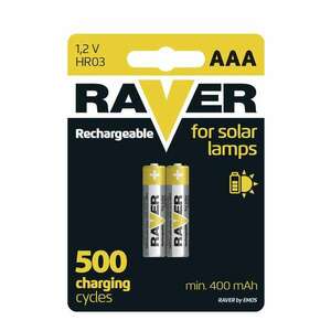 EMOS B7414 RAVER BATERIA PRE SOLAR LAMPY 400MAH 1, 2V, 2 KS vyobraziť