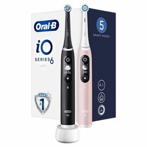 ORAL-B IO SERIES 6 DUO BLACK/PINK vyobraziť