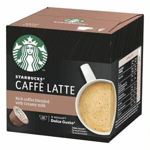 STARBUCKS NESCAFE DOLCE GUSTO CAFFE LATTE, 12 KAPSUL vyobraziť