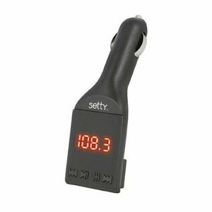 SETTY GSM035802 BLUETOOTH TRANSMITTER/VYSIELAC FM CIERNA vyobraziť