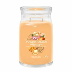 YANKEE CANDLE 1632326E MANGO ICE CREAM VELKA SVIECKA SIGNATURE 567G vyobraziť