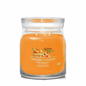 YANKEE CANDLE 1631781E FARM FRESH PEACH STREDNA SVIECKA SIGNATURE 368G vyobraziť