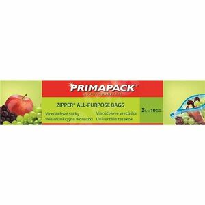 PRIMAPACK ZIPPER VIACUCELOVE VRECUSKA 3L/10KS 6764487 vyobraziť